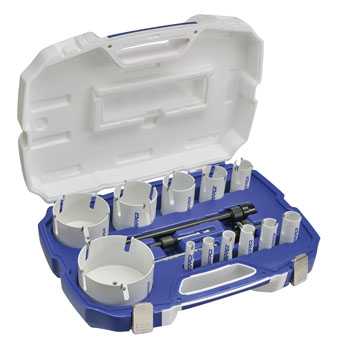 Plumber's Pipe Hole Saw Kit 7075-S3 Plumber's Pipe Hole Saw Kit 7075-S3