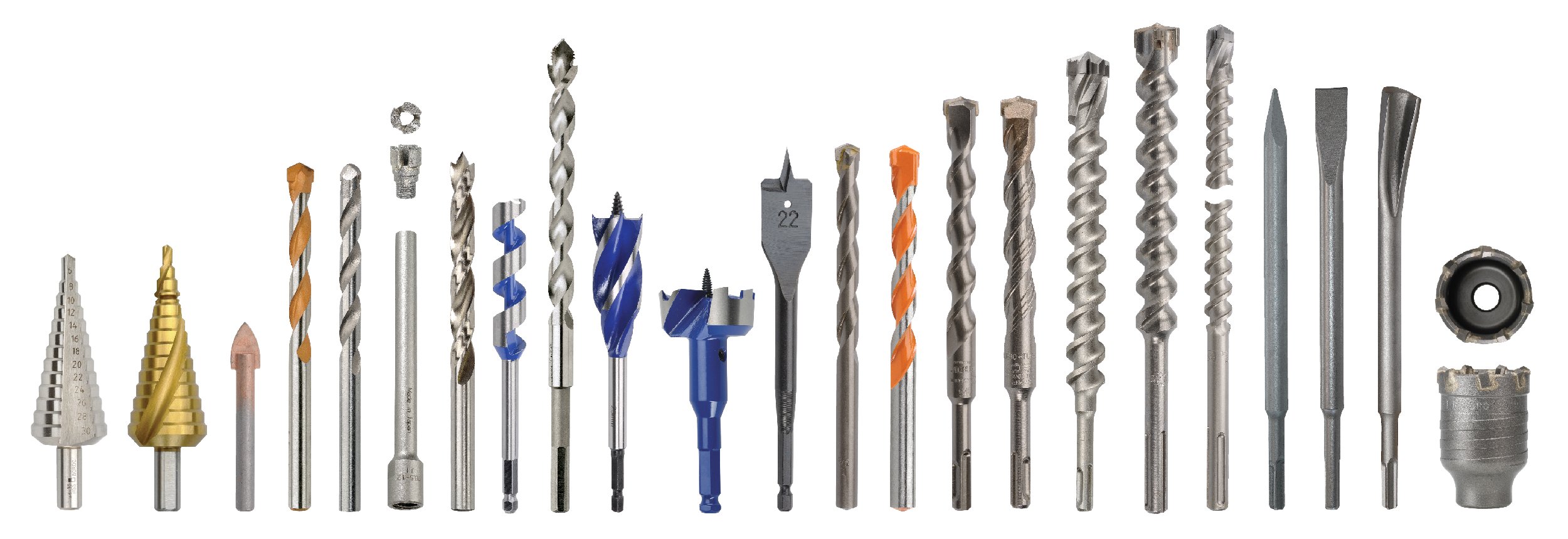 Bordo range of cutting tools