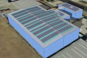 Solar panel illustration